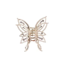 Fashion Metal openwork Hair Claw Butterfly Clips for Women Girl Elegant Ponytail Clip Vintage pin Accessories