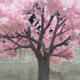 10-25cm simulation cherry blossom tree model Cherry tree Japanese doll house decor landscape animation garden scenery diorama