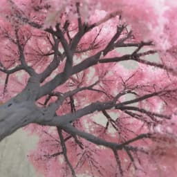 10-25cm simulation cherry blossom tree model Cherry tree Japanese doll house decor landscape animation garden scenery diorama