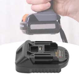 New BS18MT Battery Adapter Converter USB For Bosch 18V BAT619G/620 Batteries Convert To For Makita 18V BL 1860 Lithium Battery
