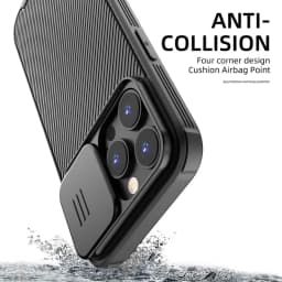 Magnetic Case For iPhone 17 16 16e 15 14 13 12 11 Pro Max Push window protection lens Cover