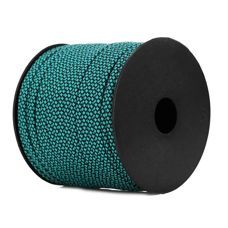 550lb Paracord Reel 160 Foot 4mm 7 Inner Strands Parachute Cord 100% Nylon Mil-Spec Type III Paracord Used by Military