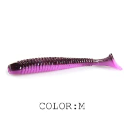 Supercontinent Impact Ring Shad Fishing Lure Soft 63mm 80mm 97mm Plastics Baits Swimbait Jigging Lure Artificial Baits