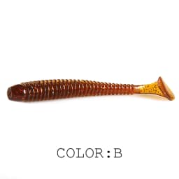 Supercontinent Impact Ring Shad Fishing Lure Soft 63mm 80mm 97mm Plastics Baits Swimbait Jigging Lure Artificial Baits