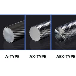 6mm A/AX Type Cylinder Head Tungsten Carbide Alloy Rotary File Drill Milling Carving Bit Point Burr Die Grinder Abrasive Tools