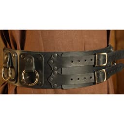 Medieval Corset Wide Belt Women Men Viking Knight Warrior Waistband Steampunk Medieval Pirate Larp Cosplay Costume Props