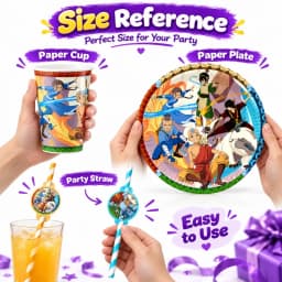 Avatar Combination Happy Birthday Party Decoration Tableware Set Alien Forest Creature Practical Durable Bestselling Supplies