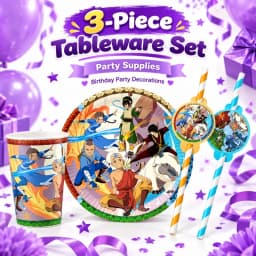 Avatar Combination Happy Birthday Party Decoration Tableware Set Alien Forest Creature Practical Durable Bestselling Supplies