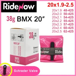 RideNow TPU Bike Inner Tube 20 inch 425 BMX Bicycle Tire 45mm Presta Valve MTB Bike Tyre 20"x 1.9 2.0 2.1 2.2 2.3 2.4 2.5
