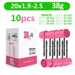 RideNow TPU Bike Inner Tube 20 inch 425 BMX Bicycle Tire 45mm Presta Valve MTB Bike Tyre 20"x 1.9 2.0 2.1 2.2 2.3 2.4 2.5