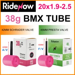 RideNow TPU Bike Inner Tube 20 inch 425 BMX Bicycle Tire 45mm Presta Valve MTB Bike Tyre 20"x 1.9 2.0 2.1 2.2 2.3 2.4 2.5