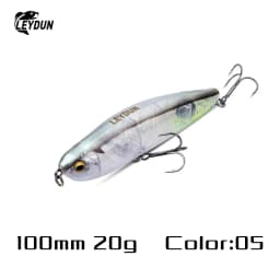 LEYDUN Z-Claw Floating Pencil Fishing Lures 86mm 100mm 120mm Topwater Hard Baits Surface Stickbait Good Action Bass Wobblers
