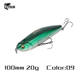 LEYDUN Z-Claw Floating Pencil Fishing Lures 86mm 100mm 120mm Topwater Hard Baits Surface Stickbait Good Action Bass Wobblers