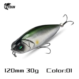 LEYDUN Z-Claw Floating Pencil Fishing Lures 86mm 100mm 120mm Topwater Hard Baits Surface Stickbait Good Action Bass Wobblers