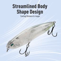 LEYDUN Z-Claw Floating Pencil Fishing Lures 86mm 100mm 120mm Topwater Hard Baits Surface Stickbait Good Action Bass Wobblers
