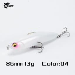 LEYDUN Z-Claw Floating Pencil Fishing Lures 86mm 100mm 120mm Topwater Hard Baits Surface Stickbait Good Action Bass Wobblers