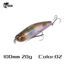 LEYDUN Z-Claw Floating Pencil Fishing Lures 86mm 100mm 120mm Topwater Hard Baits Surface Stickbait Good Action Bass Wobblers