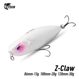LEYDUN Z-Claw Floating Pencil Fishing Lures 86mm 100mm 120mm Topwater Hard Baits Surface Stickbait Good Action Bass Wobblers