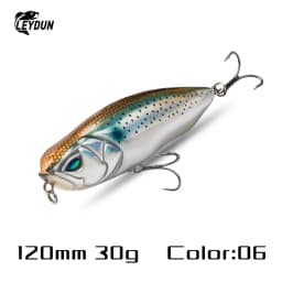 LEYDUN Z-Claw Floating Pencil Fishing Lures 86mm 100mm 120mm Topwater Hard Baits Surface Stickbait Good Action Bass Wobblers