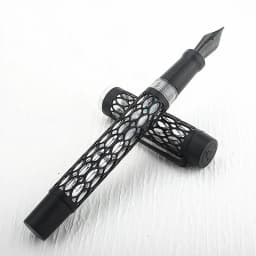 Jinhao 100 Vacuum Filling Fountain Pen Transparent Acrylic Skeleton Hollow Carved EF/F/M Writing Gift Pen