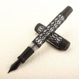 Jinhao 100 Vacuum Filling Fountain Pen Transparent Acrylic Skeleton Hollow Carved EF/F/M Writing Gift Pen