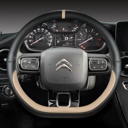 D Type Steering Wheel Cover For Citroen C3 II III 2009 - 2019 2020 C3 AIRCROSS 2017 2018 2019 2020 2021 Berlingo 3 C4 Picasso 2