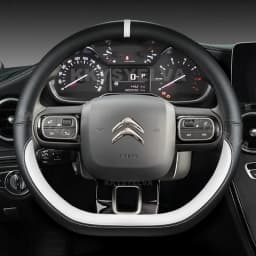 D Type Steering Wheel Cover For Citroen C3 II III 2009 - 2019 2020 C3 AIRCROSS 2017 2018 2019 2020 2021 Berlingo 3 C4 Picasso 2