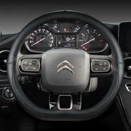 D Type Steering Wheel Cover For Citroen C3 II III 2009 - 2019 2020 C3 AIRCROSS 2017 2018 2019 2020 2021 Berlingo 3 C4 Picasso 2