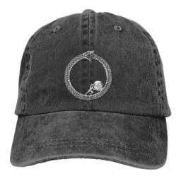 Sisyphus In An Ouroboros Snake Unisex Philosophy Existentialists Baseball Cap Men Hats Women Visor Protection Snapback Meme Caps
