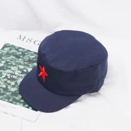 Classic Men Military Caps Men's Women's Fitted Baseball Sunsreen Caps Adjustable Red Star Army Hats Outdoor Casual Sports