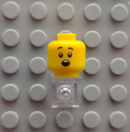 Kury Toys DIY MOC For 3626 5# 1pcs printed parts Single side Building block parts for brick toys