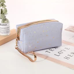 Stamping Makeup Bag Travel Cosmetic Bag Zipper Makeup Bags Cosmetics Organizer Storage Pouch Portable Travel Toiletry Bag