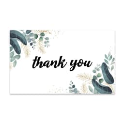 10-30pcs Thank You Cards With Flower Design For Small Business Exquisite Appreciation Card Gift Decoration Cards 9x5.4 CM