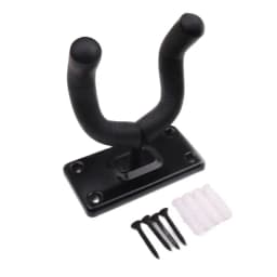 Guitar Wall Mount Hook Holder Racks Violin Hanger Stand Rack Bracket Display for Guitar Bass Skateboarding Easy To Install+Screw