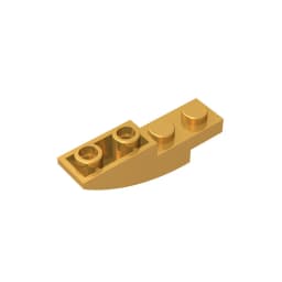 Gobricks GDS-731 BRICK 1X4X1 INV. BOW compatible with lego 13547 children's DIY Educational Building Blocks Technical