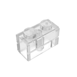 Gobricks GDS-631 Profile brick 1x2 single gro. compatible with lego 98283 children's DIY Educational Building Blocks Technical