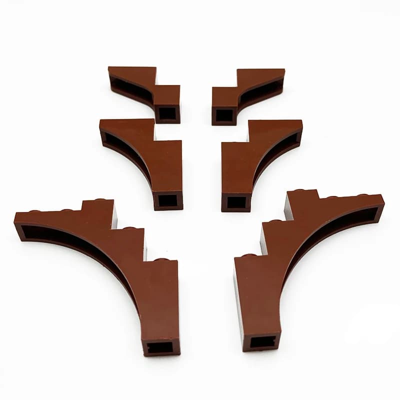 MOC Brick 2339 Arch 1x5x4 Tree Branches DIY Enlighten Building Blocks Educational Toys Compatible with All Brands Particles