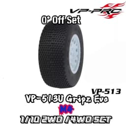 VP PRO 1/10 4WD 2WD SCT Short Truck Tire 0 1/2 off set 513U Gripz Evo 12mm Nut RC Racing Tire High Grip TLR Xray AE ARRMA Losi