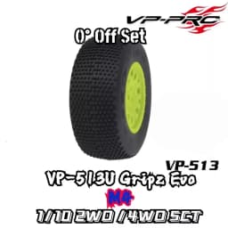 VP PRO 1/10 4WD 2WD SCT Short Truck Tire 0 1/2 off set 513U Gripz Evo 12mm Nut RC Racing Tire High Grip TLR Xray AE ARRMA Losi