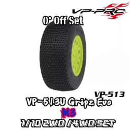 VP PRO 1/10 4WD 2WD SCT Short Truck Tire 0 1/2 off set 513U Gripz Evo 12mm Nut RC Racing Tire High Grip TLR Xray AE ARRMA Losi