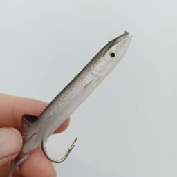 DUODUOYU 5pcs Eel Shad Fishing Lure 115mm/4g Soft Bait with Sharp Hook Set for Bass Fishing Rig Sinker Soft Bait Wobblers Pesca