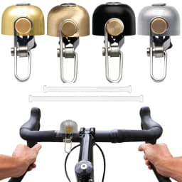 Retro Classical Bicycle Bell Clear Loud Sound Steel Copper MTB Mountain Bike Handlebar Ring Horn Safety Cycling Warning Alarm