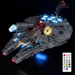 No Model Led Light Kit For Star Ultimat Falcon Millennium 75192 And 05132 Building Blocks DIY Toys Sets Only Lighting Kit