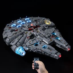 No Model Led Light Kit For Star Ultimat Falcon Millennium 75192 And 05132 Building Blocks DIY Toys Sets Only Lighting Kit