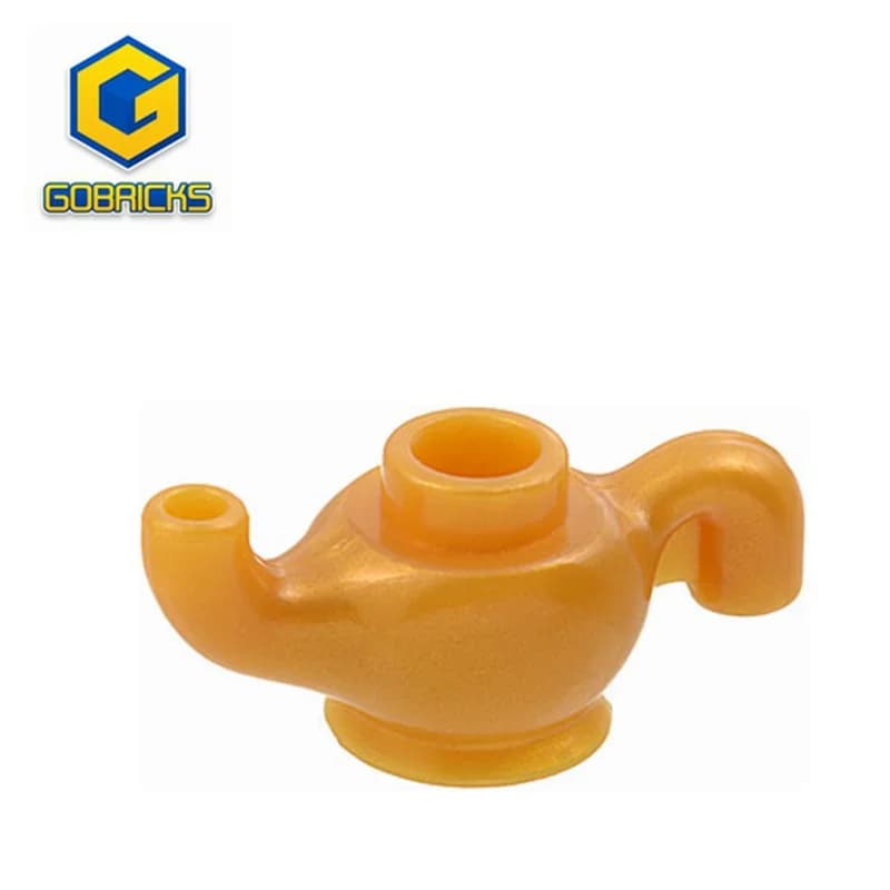 Gobricks GDS-2091 Utensil Genie Lamp / Teapot compatible with lego 98383 Building Blocks Technical Parts children's toys