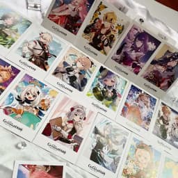 Hot Game Impact 40PCS/Set Focalors Forina Lomo Card Photocard HD Printed Small Album Photo Cards For Fans Collection Postcard