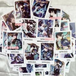Hot Game Impact 40PCS/Set Focalors Forina Lomo Card Photocard HD Printed Small Album Photo Cards For Fans Collection Postcard