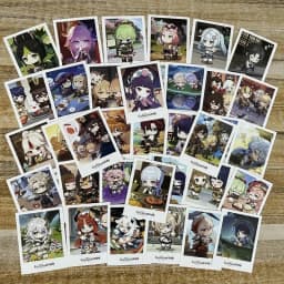Hot Game Impact 40PCS/Set Focalors Forina Lomo Card Photocard HD Printed Small Album Photo Cards For Fans Collection Postcard