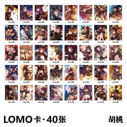 Hot Game Impact 40PCS/Set Focalors Forina Lomo Card Photocard HD Printed Small Album Photo Cards For Fans Collection Postcard