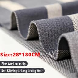 Winter Men Scarf Keep Warm Scarf Casual Fashion Brand Designers Knit Neckerchief Patchwork Wool Cashmere Scarf Shawl Wrap AC2228